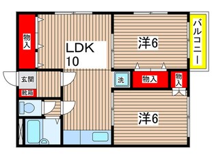 ルミエ－ル菅仙谷の物件間取画像